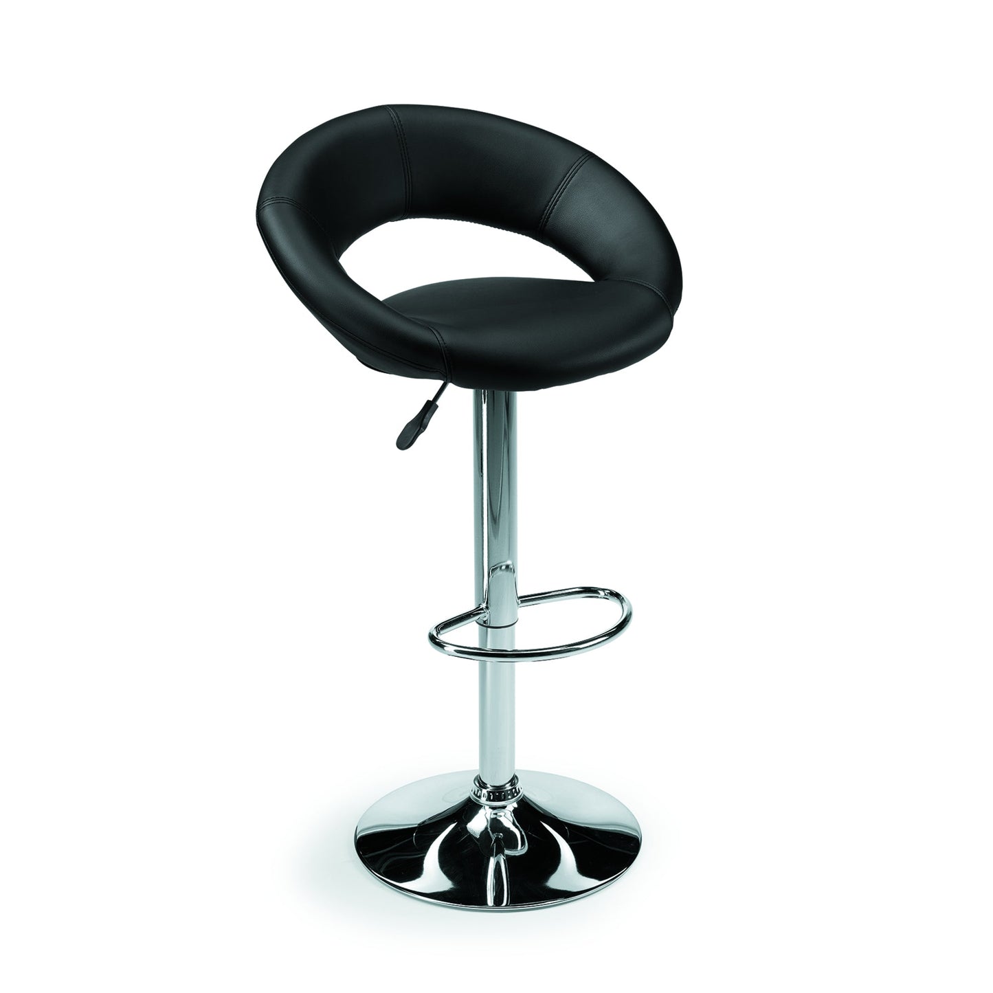 Barhocker LIDO Kunstleder schwarz 2 St./Pack.