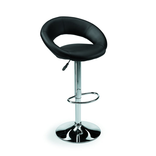 Barhocker LIDO Kunstleder schwarz 2 St./Pack.
