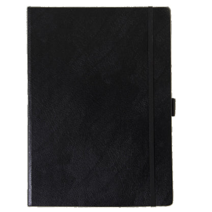 Westcott Notizbuch DIN A4 kariert schwarz 96 Bl.