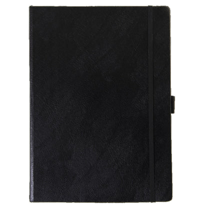 Westcott Notizbuch DIN A5 kariert schwarz 96 Bl.