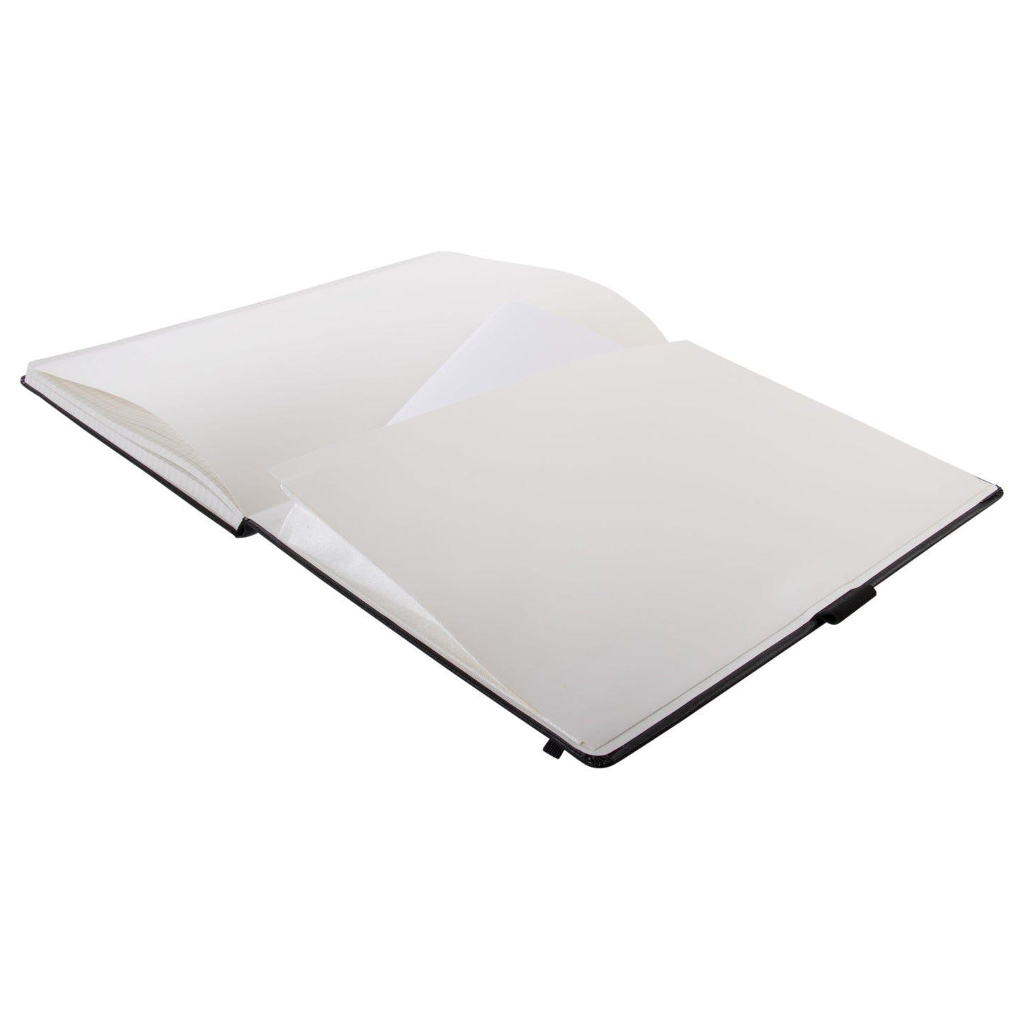 Westcott Notizbuch DIN A6 kariert schwarz 96 Bl.