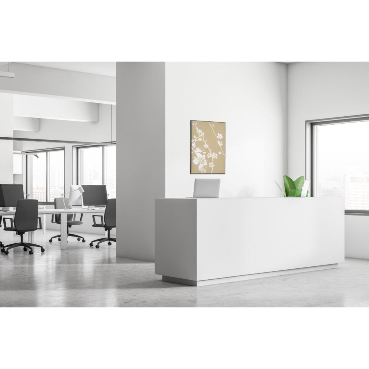 Showdown® Displays Dekobild Japanische Kirschblüte 84,1 x 59,4 cm (B x H) Holz