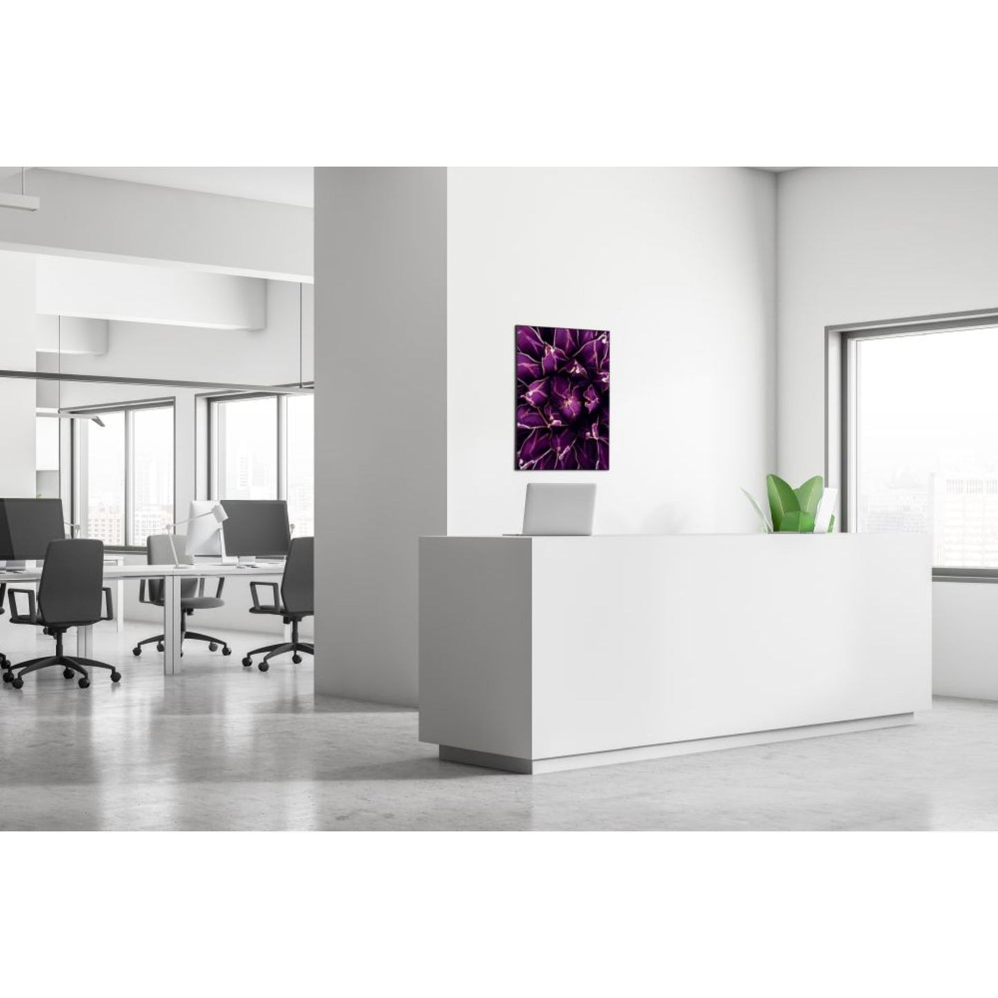 Showdown® Displays Dekobild Kaktus 84,1 x 59,4 cm (B x H) Holz