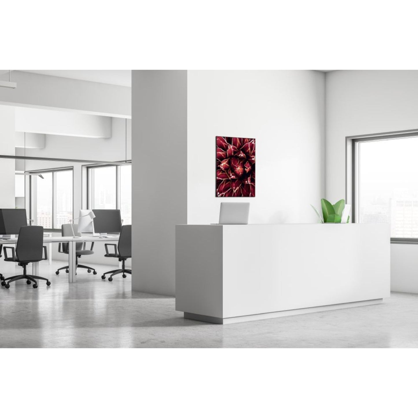 Showdown® Displays Dekobild Kaktus 84,1 x 59,4 cm (B x H) Holz