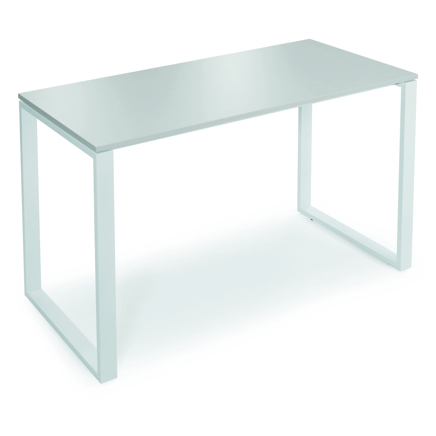 Stehtisch CELSUS 1.600 x 1.100 x 800 mm (B x H x T) Spanplatte lichtgrau