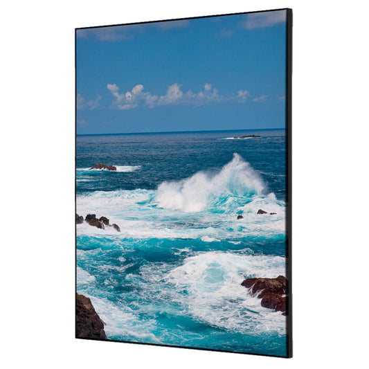 Showdown® Displays Dekobild Meereswellen 42 x 59,4 cm (B x H) Holz