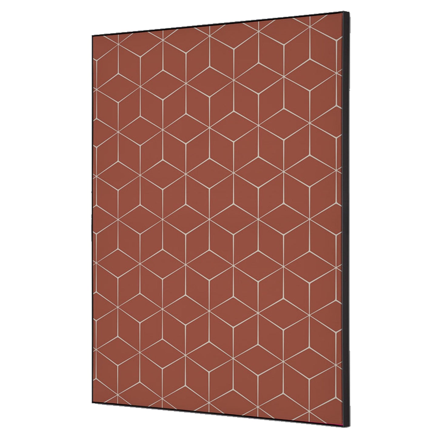 Showdown® Displays Dekobild Hexagon 42 x 59,4 cm (B x H) Holz