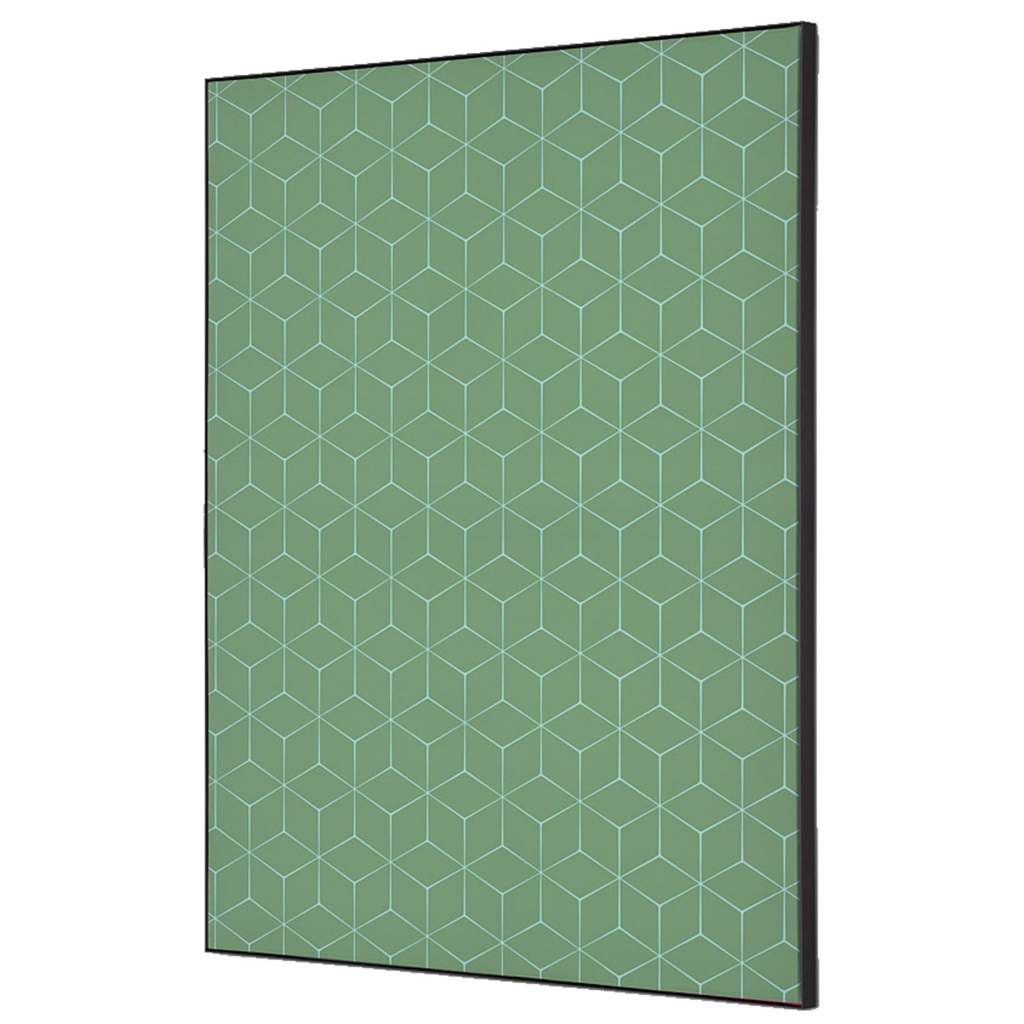 Showdown® Displays Dekobild Hexagon 42 x 59,4 cm (B x H) Holz