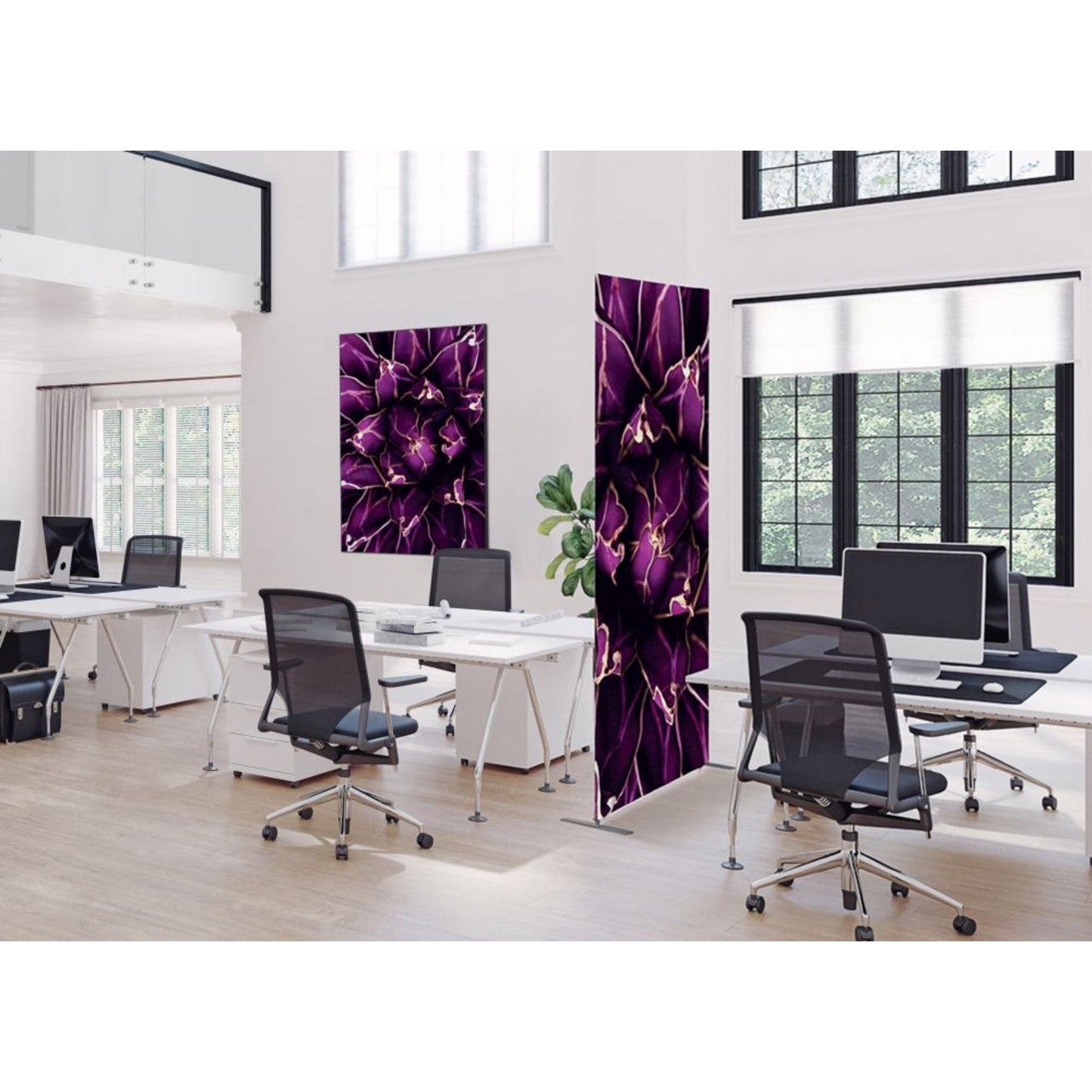 Showdown® Displays Dekobild Kaktus 42 x 59,4 cm (B x H) Holz