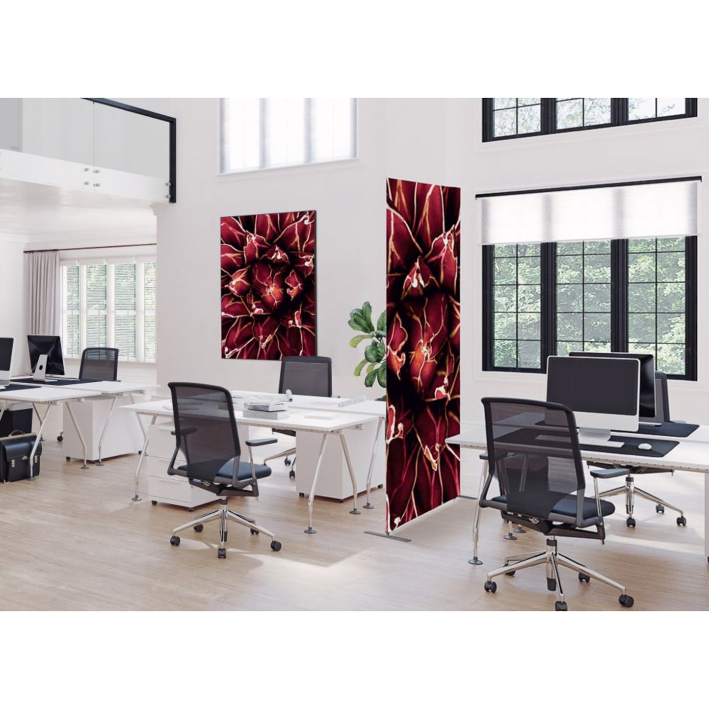 Showdown® Displays Dekobild Kaktus 42 x 59,4 cm (B x H) Holz
