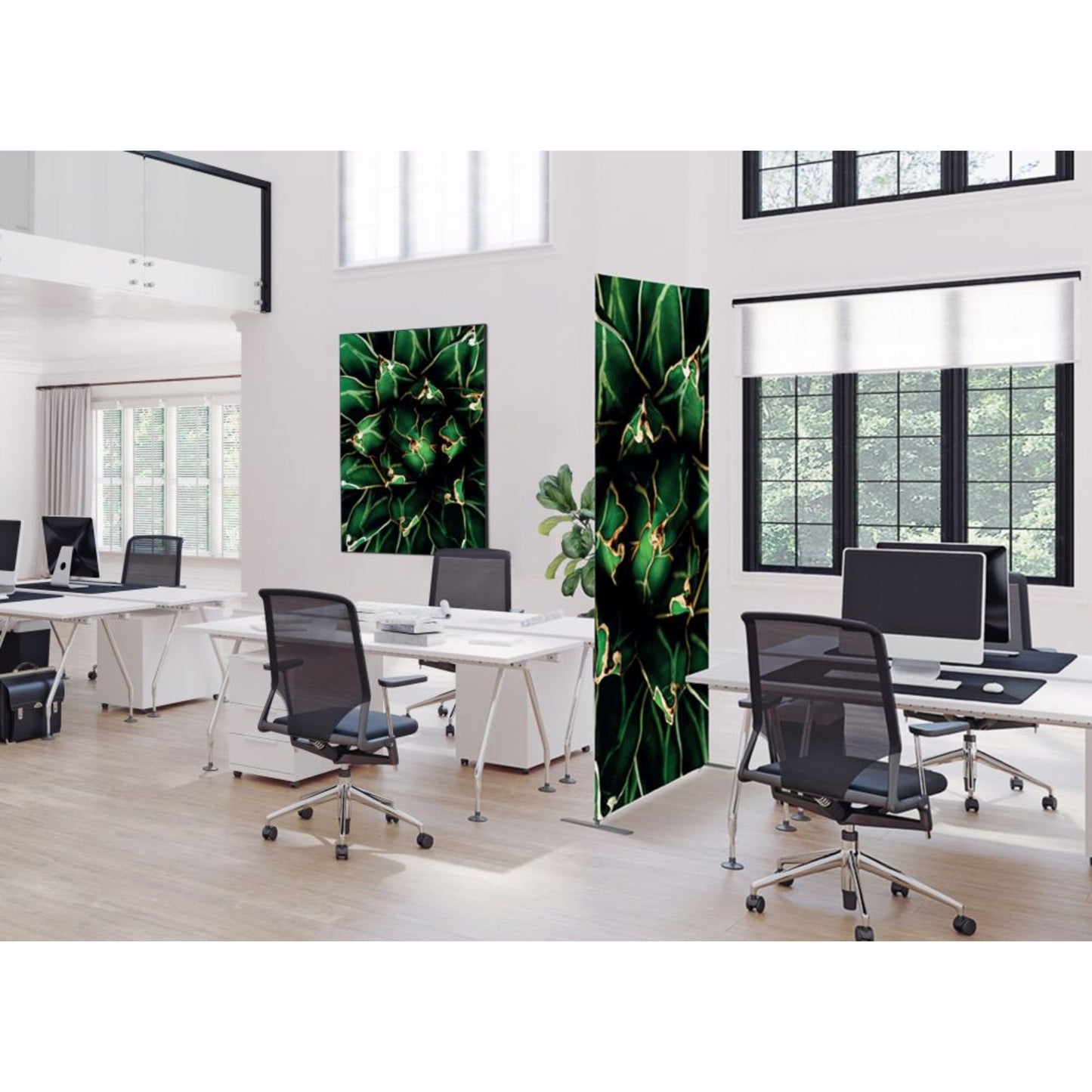 Showdown® Displays Dekobild Kaktus 42 x 59,4 cm (B x H) Holz