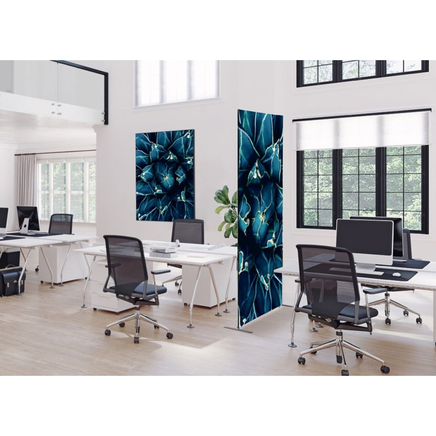 Showdown® Displays Dekobild Kaktus 42 x 59,4 cm (B x H) Holz