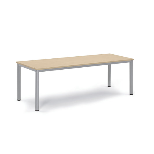 Konferenztisch BASE-MODUL Q 2.000 x 720 x 800 mm (B x H x T) 3-Schicht-Spanplatte, melaminharzbeschichtet Farbe der Tischplatte: ahorn
