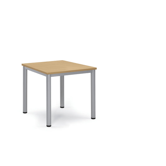 Konferenztisch BASE-MODUL Q 800 x 720 x 800 mm (B x H x T) 3-Schicht-Spanplatte, melaminharzbeschichtet Farbe der Tischplatte: buche
