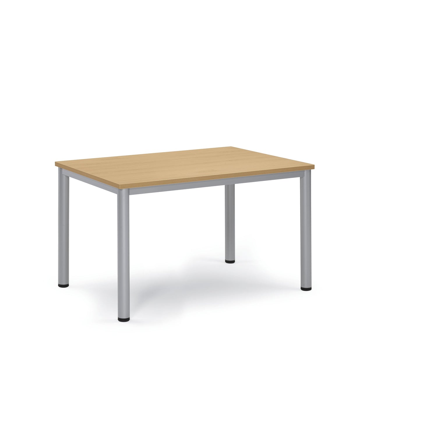 Konferenztisch BASE-MODUL Q 1.200 x 720 x 800 mm (B x H x T) 3-Schicht-Spanplatte, melaminharzbeschichtet Farbe der Tischplatte: buche