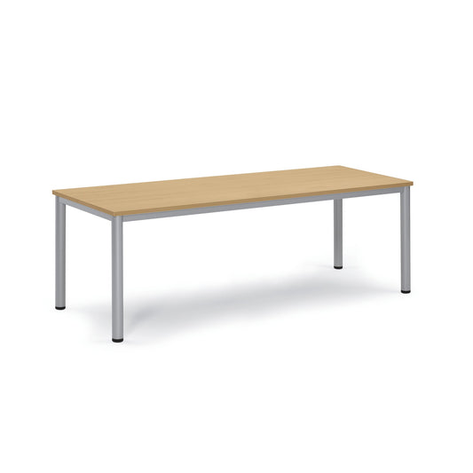 Konferenztisch BASE-MODUL Q 2.000 x 720 x 800 mm (B x H x T) 3-Schicht-Spanplatte, melaminharzbeschichtet Farbe der Tischplatte: buche