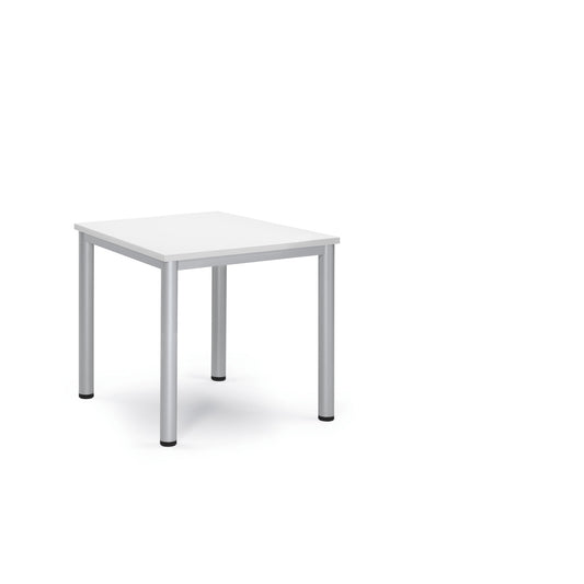Konferenztisch BASE-MODUL Q 800 x 720 x 800 mm (B x H x T) 3-Schicht-Spanplatte, melaminharzbeschichtet Farbe der Tischplatte: weiß