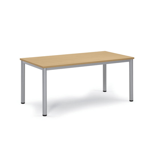 Konferenztisch BASE-MODUL Q 1.600 x 720 x 800 mm (B x H x T) 3-Schicht-Spanplatte, melaminharzbeschichtet Farbe der Tischplatte: buche