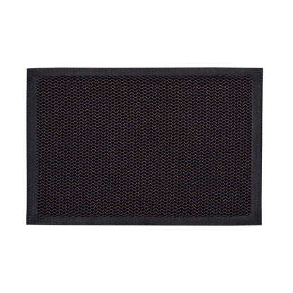 Doortex Schmutzfangmatte Meshmat Innenbereich 50 x 80 cm (B x L) Nylon Material der Rückseite: PVC orange/blau