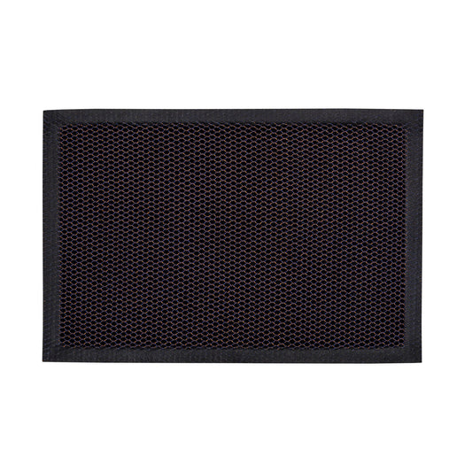 Doortex Schmutzfangmatte Meshmat Innenbereich 80 x 120 cm (B x L) Nylon Material der Rückseite: PVC orange/blau