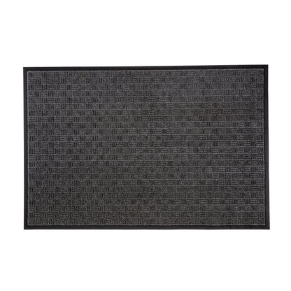 Doortex Schmutzfangmatte Ribmat Innenbereich, Außenbereich 90 x 150 cm (B x L) Polypropylen/Gummi charcoal