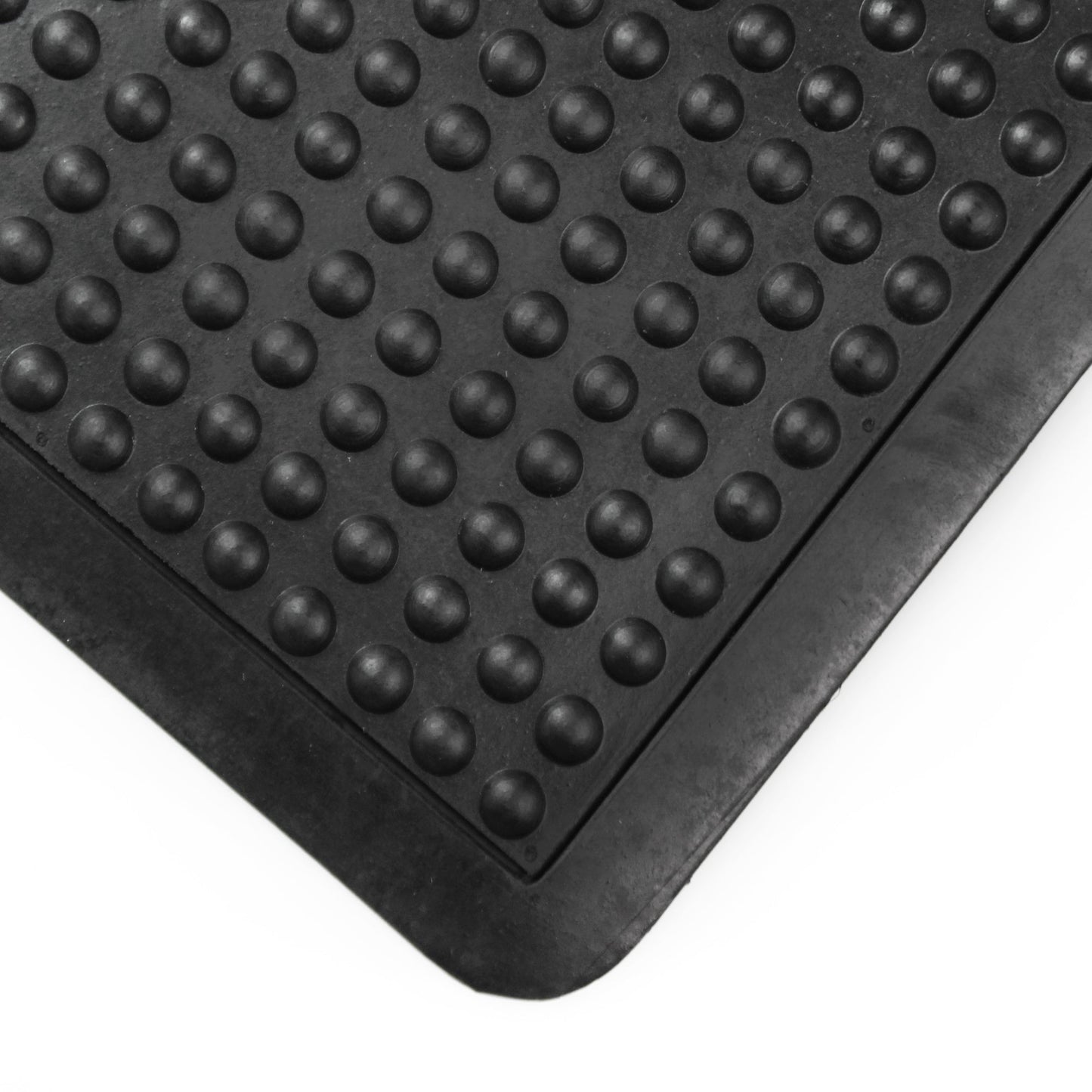 Doortex Anti-Ermüdungsmatte Bubblemat 60 x 90 cm (B x L) Gummi genoppt schwarz