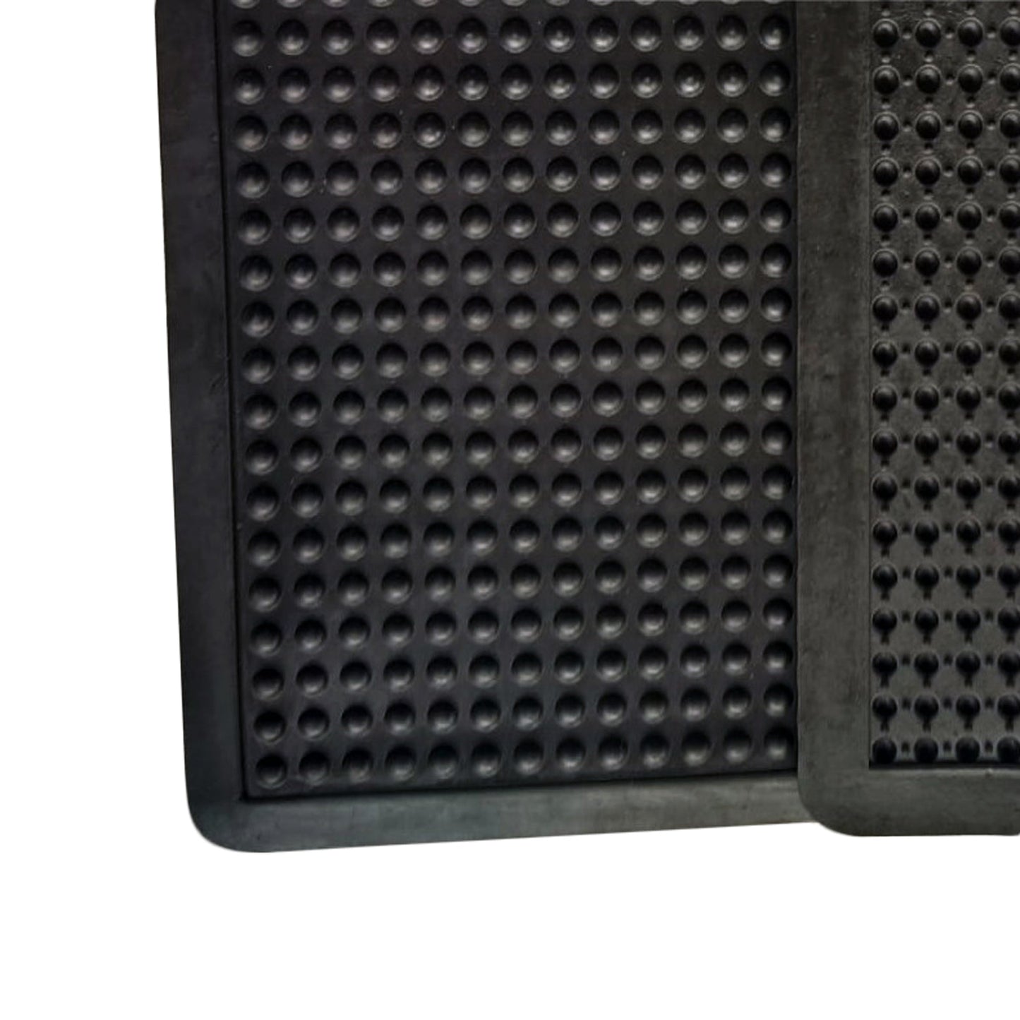 Doortex Anti-Ermüdungsmatte Bubblemat 90 x 120 cm (B x L) Gummi genoppt schwarz