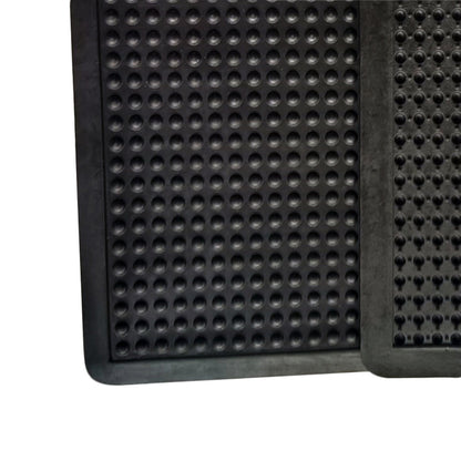Doortex Anti-Ermüdungsmatte Bubblemat 90 x 120 cm (B x L) Gummi genoppt schwarz