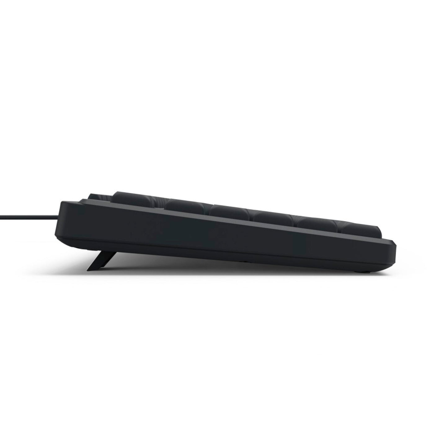Hama Tastatur CK-200 Windows® 10 USB-A, USB-C inkl. USB-Kabel (USB-A/USB-C), Adapter (USB-C/USB-A), Kabelmanager schwarz