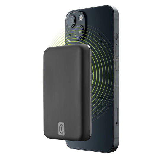 cellularline Powerbank MAG 5000 Produktverwendung: Apple iPhone USB-C inkl. USB-C/USB-C-Kabel schwarz