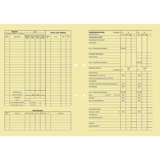 SoldanPlus Handakte 120g/m² Tauenkarton 100 St./Pack.
