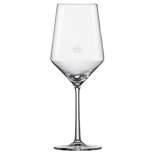SCHOTT ZWIESEL Rotweinglas Pure Mehrweg 9,2 x 24,4 cm (Ø x H) 540ml Glas transparent 6 St./Pack.