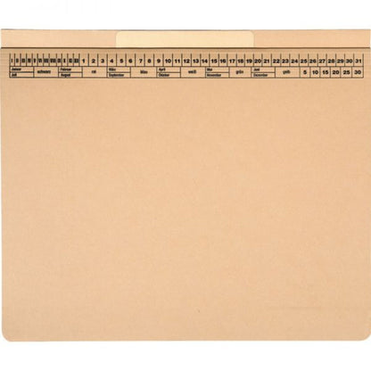 AdvoBedarf Hängehefter CLASSIC PLUS DIN A4 320g/m² Karton chamois