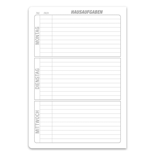 Staufen Hausaufgabenheft Premio 040788003 A5 90g 48Bl