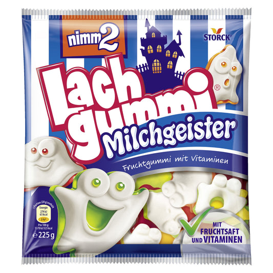 nimm2 Fruchtgummi Lachgummi Milchgeister 225 g/Pack.