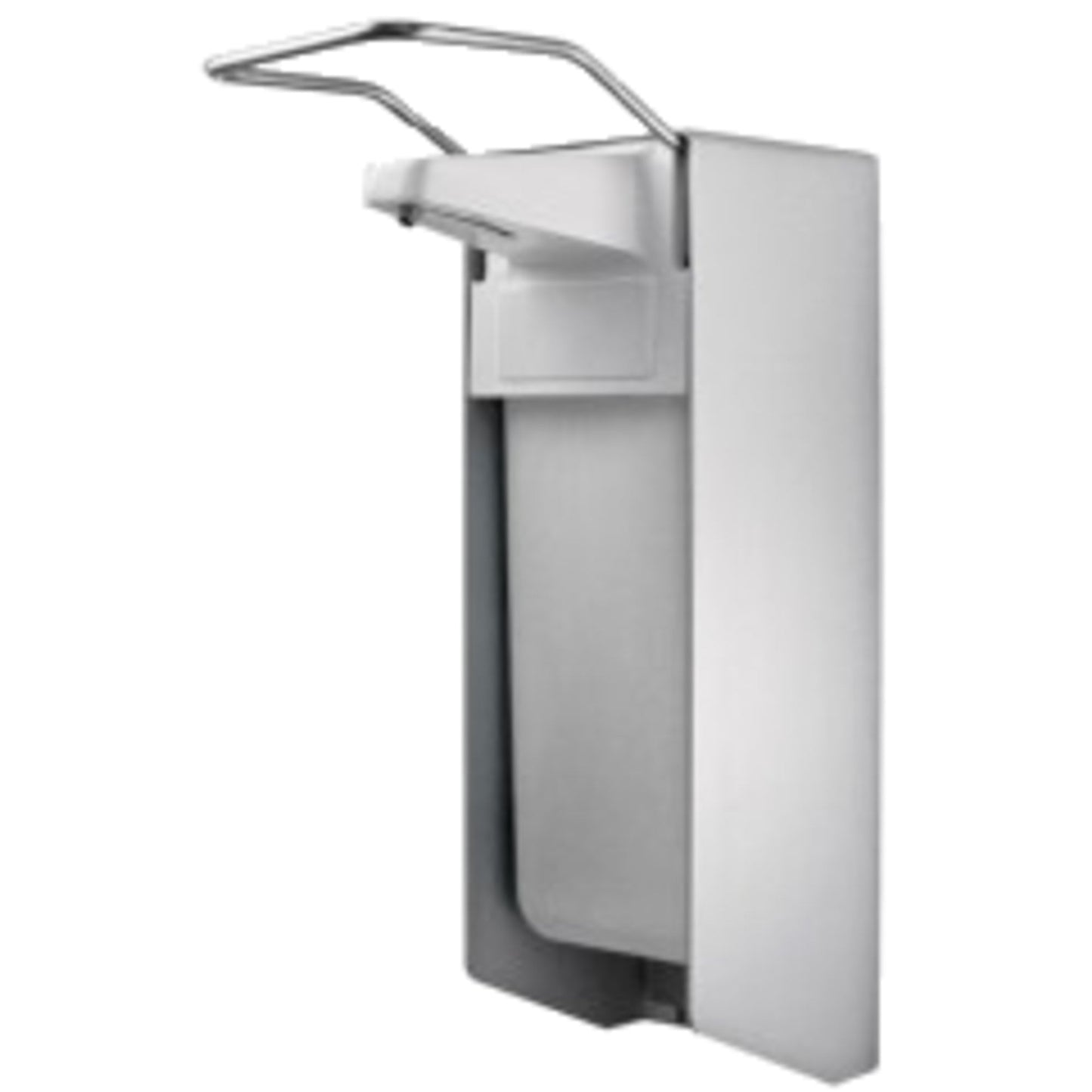 OPHARDT Hygiene Seifenspender E 26 A/25 8,2 x 27,3 x 16,2 cm (B x H x T) 0,5l Aluminium, eloxiert silber