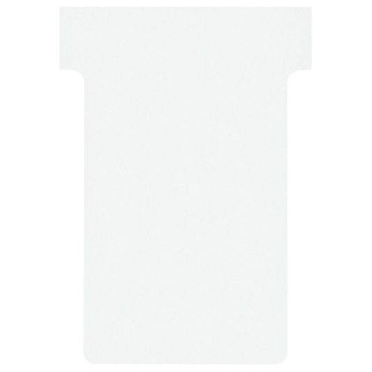 Nobo® T-Karte 60 x 85 mm (B x H) 170g/m² blanko Karton weiß 100 St./Pack.