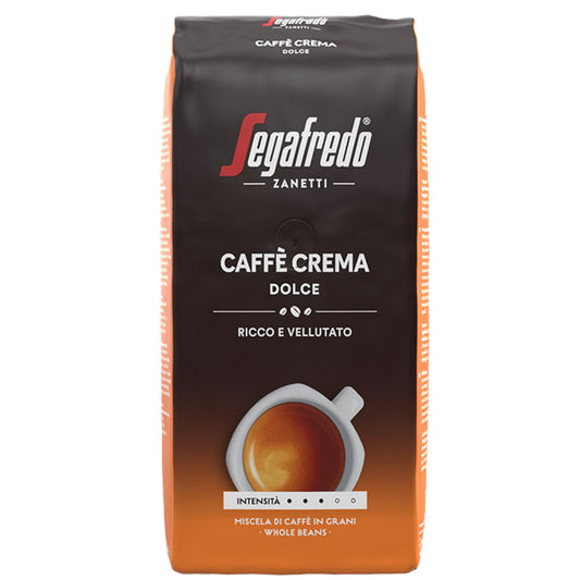 Segafredo Zanetti Kaffee Crema Dolce ganze Bohne 1.000 g/Pack.