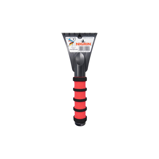 Eiskratzer 100mm 25cm Kunststoff rot/schwarz