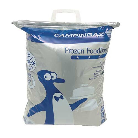 CAMPINGAZ Isoliertasche Frozen Food Bag 19l Druckverschluss Polyethylen/EPE Schaum silber/blau