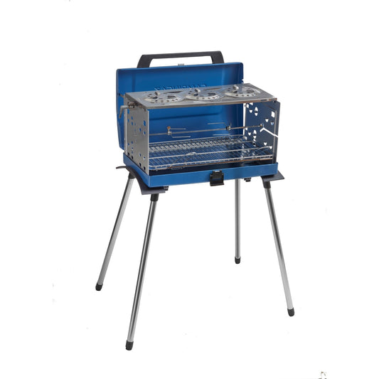 CAMPINGAZ Gasgrill 200 SGR Außenbereich offen: 73 x 108 x 54 cm, geschlossen: 65 x 17 x 40 cm (B x H x T) Butan oder Propan 378 g/h manuell 1 Brenner inkl. Gasschlauch (80 cm), Drehspieß
