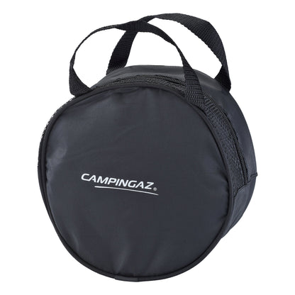 CAMPINGAZ Topfset Topf mit Deckel 18 x 9 cm (Ø x H), Topf mit Deckel 16 x 8 cm (Ø x H), Pfanne 17,5 x 4 cm (Ø x H) Edelstahl silber