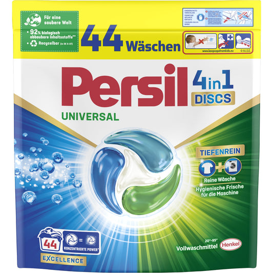 Persil Waschmittel 4in1 Universal +20 bis +95°C 44 St./Pack.
