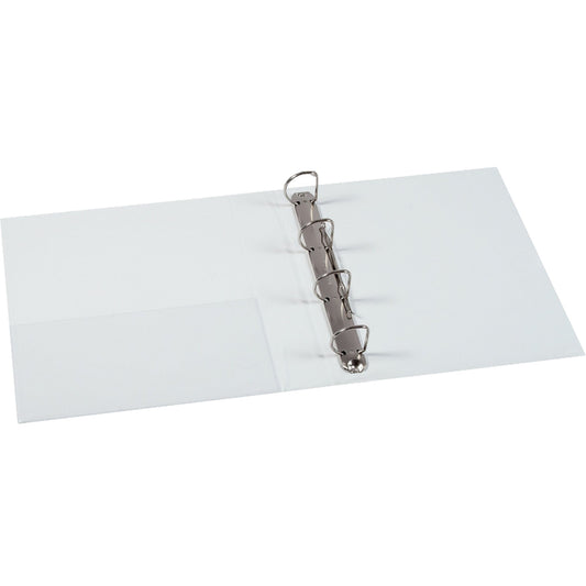 EICHNER Präsentationsringbuch 60mm DIN A4 4 Ringe, D-Mechanik PVC weiß