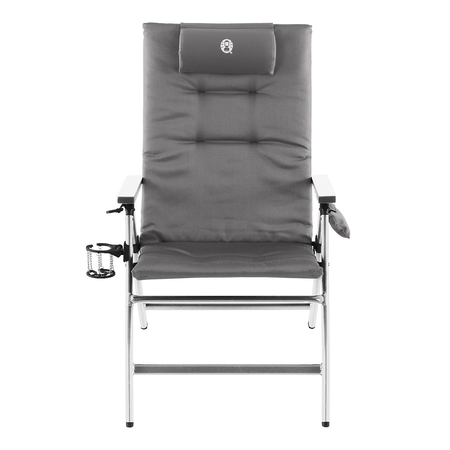 Coleman Campingstuhl Produkttypbezeichnung: 5 Position Padded 120kg 79 x 105 x 61 cm (B x H x T) Polyester grau
