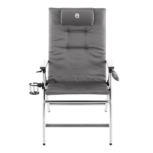 Coleman Campingstuhl Produkttypbezeichnung: 5 Position Padded 120kg 79 x 105 x 61 cm (B x H x T) Polyester grau