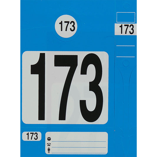 EICHNER Schlüsselanhänger Kunststofffolie blau 300 St./Pack.