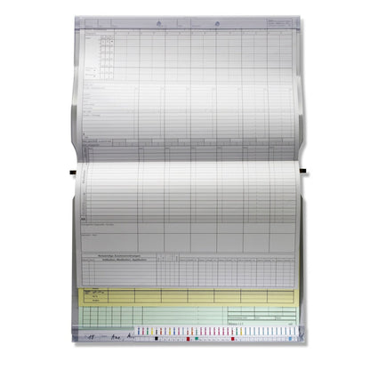 BOI Planettentasche Planette 9108-00529 DIN A4 Kunststoff grau/rot