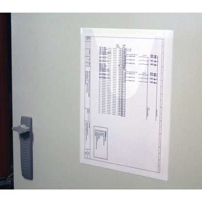 EICHNER Selbstklebetasche DIN A4 PVC transparent