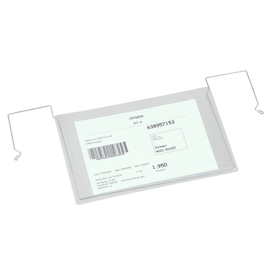 EICHNER Sichttasche DIN A5 quer Folie transparent